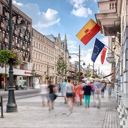 Hollywood Piotrkowska Klimat,jakosc,styl Апартаменти Лодзь