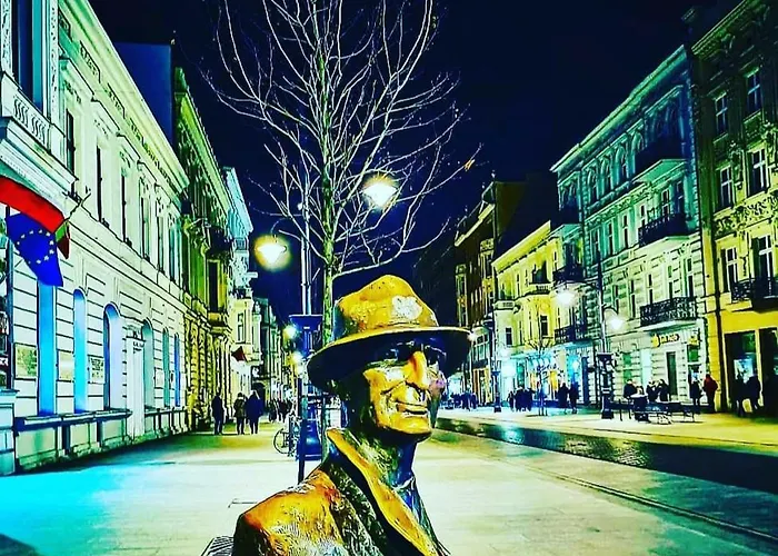 Lejlighed Hollywood Piotrkowska Klimat,jakosc,styl Łódź