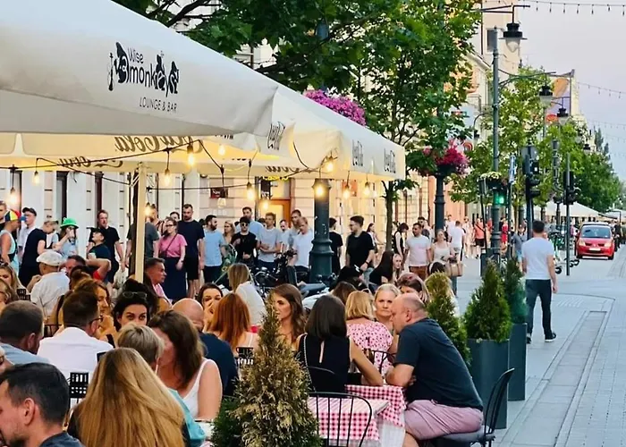 Lejlighed Hollywood Piotrkowska Klimat,jakosc,styl Łódź